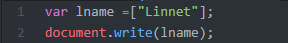 Variables JavaScript