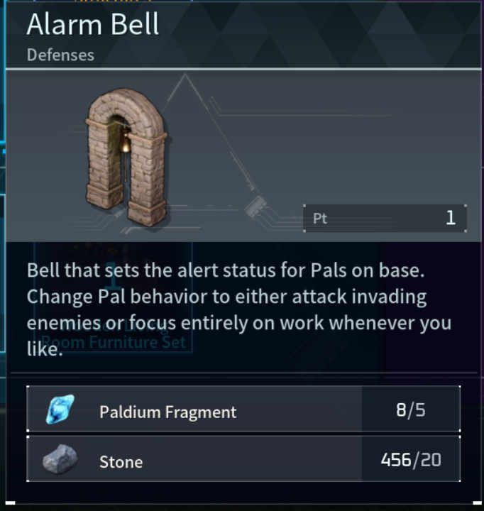 How To Craft Alarm Bell In Palworld 1 Alarm Bell Palworld