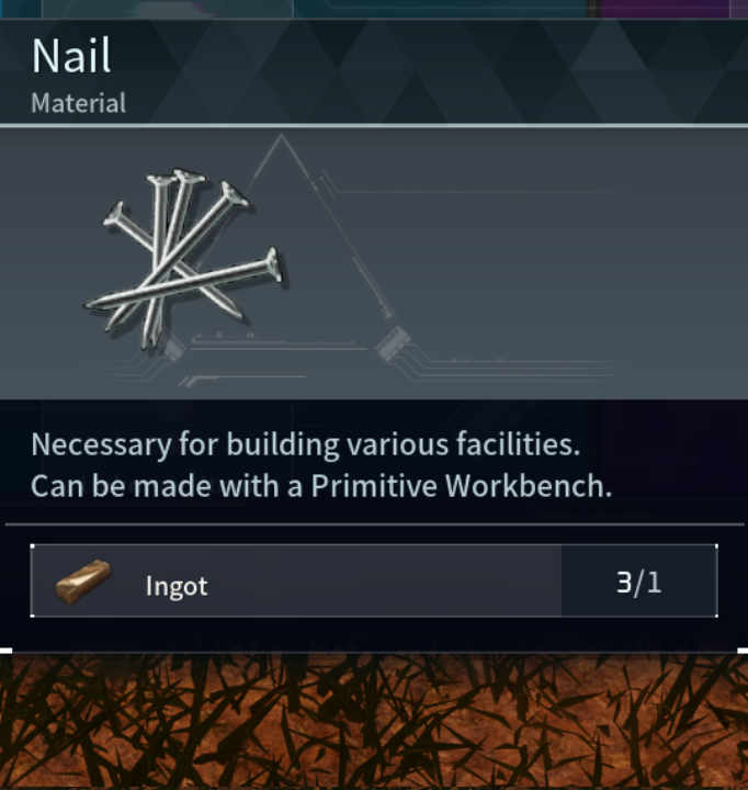 How To Craft Nails In Palworld 1 Nail Palworld