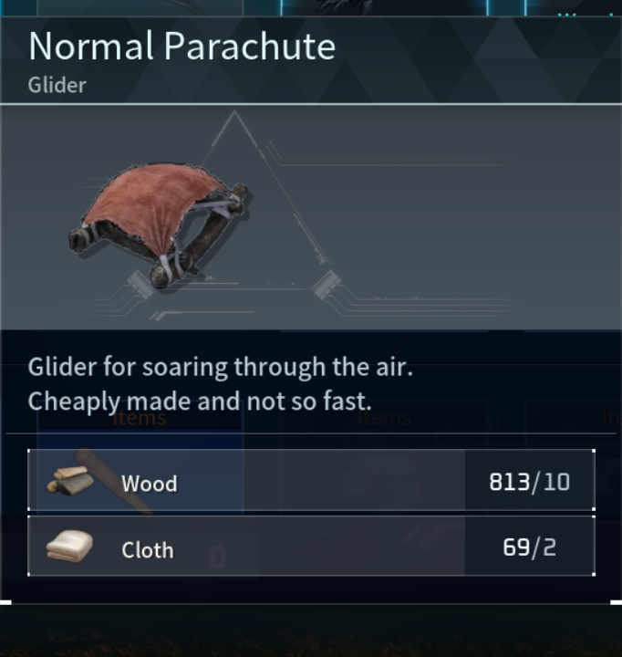 How To Craft Normal Parachute In Palworld 1 Normal Parachute Palworld