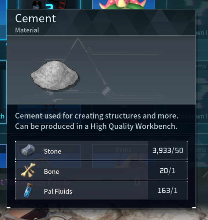 How To Craft Cement In Palworld 1 Cement Palworld