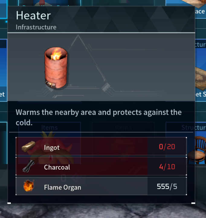 Heater Palworld