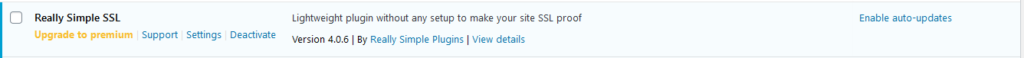 How To Enable SSL In A Wordpress Website 2 Really simple SSL Plugin list wordpress