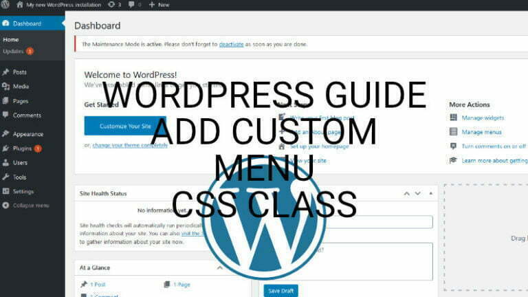 Featured image wordpress template