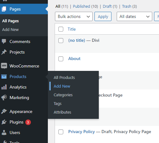 How To Add Products In WooCommerce WordPress 1 WooCommerce Add New Product Tab