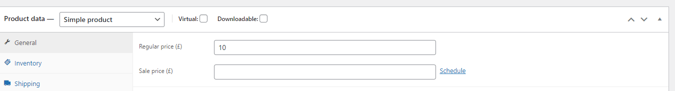 How To Add Products In WooCommerce WordPress 4 WooCommer Set Simple Product Price