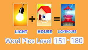 Word Pics Word Games level 151 180
