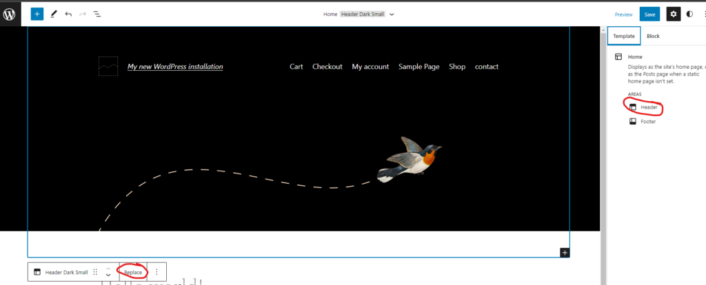 How to change header in Twenty Twenty-Two theme 2 change header in Twenty Twenty-Two WordPress theme