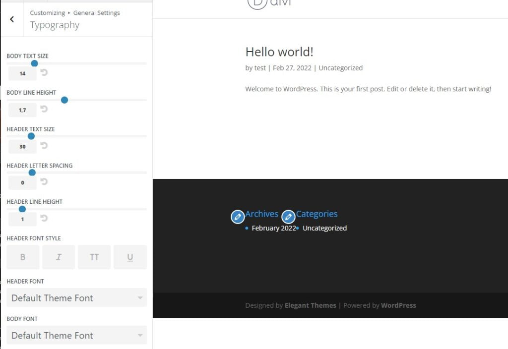 How To Change The Default Divi Font 2 change the default divi font for body and header text