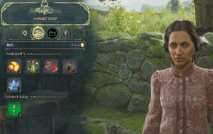 Fatimah Lawang vendor Hogwarts Legacy