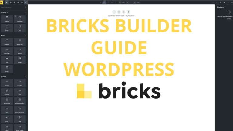 Featured image bricks builder wordpress