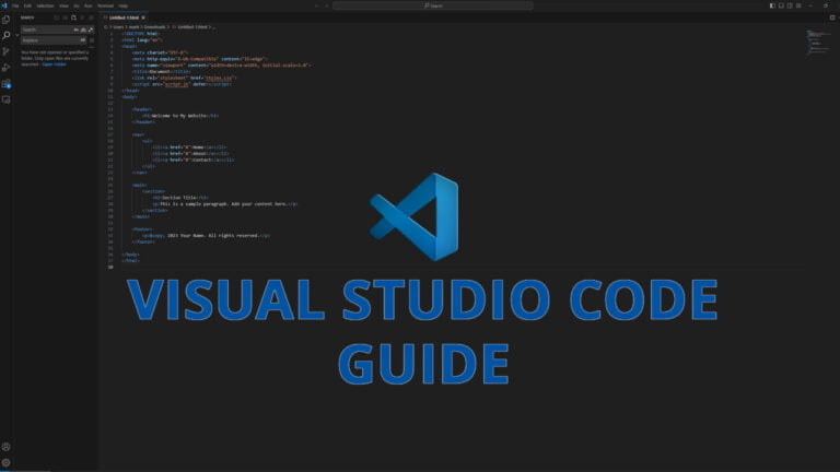 Featured image visual studio code