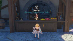 Blanche Shopkeeper Mondstadt General Goods