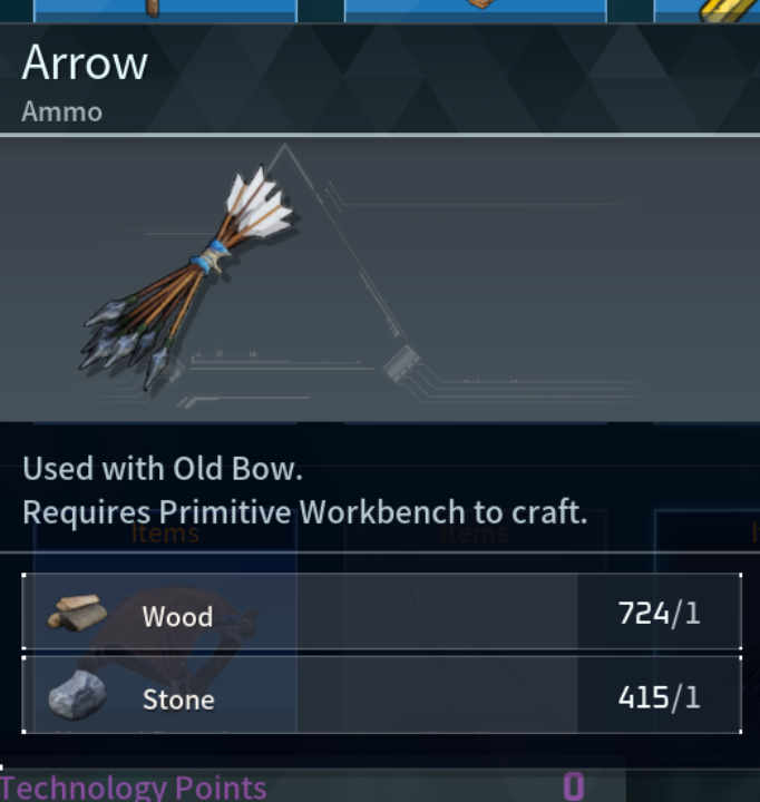 How To Craft Arrows In Palworld 1 Arrow Palworld