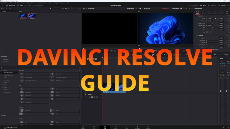 Featured image davinci resolve