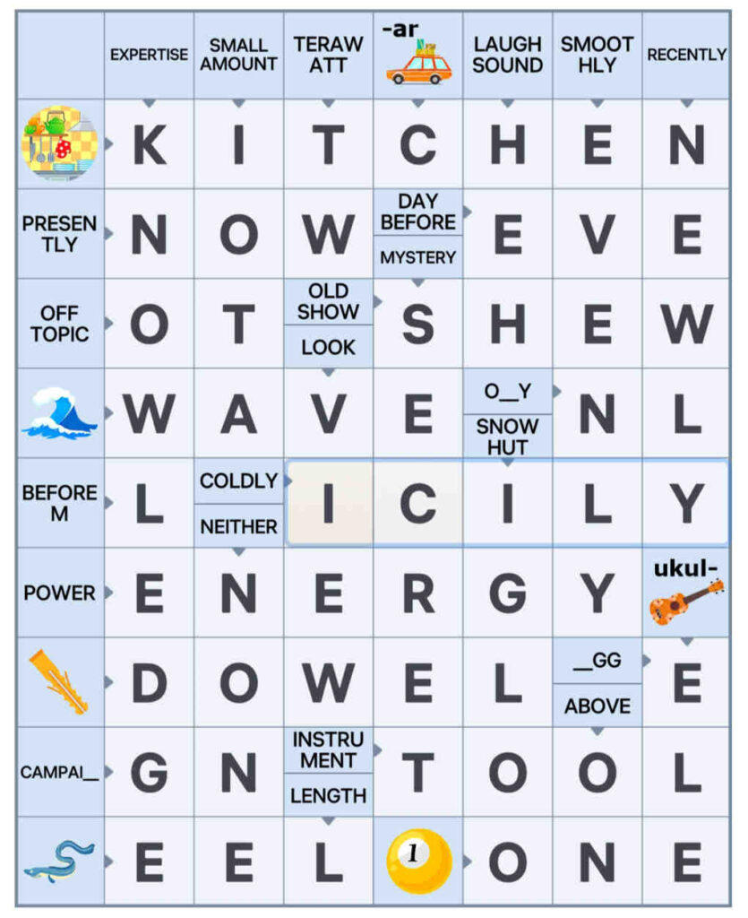 Crossword Master – Word Puzzle Level 19 1 Puzzle 19