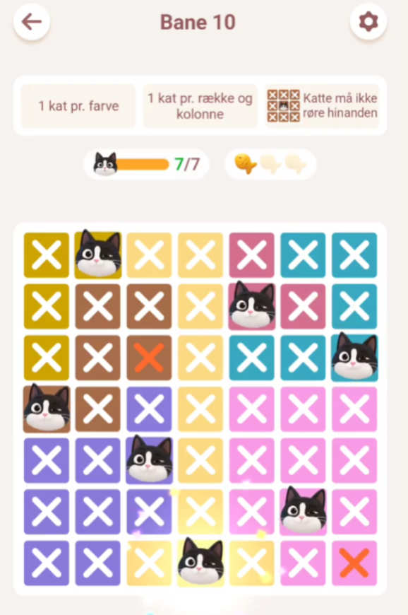 Meowdoku: Brain Puzzle Games level 10-15 1 Meowdoku Level 10